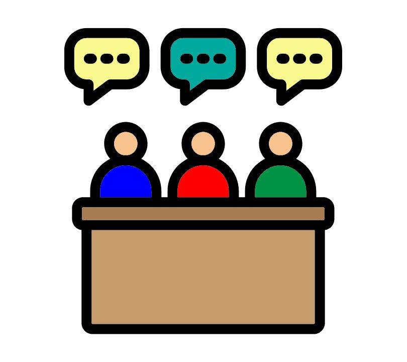pannel discussion icon